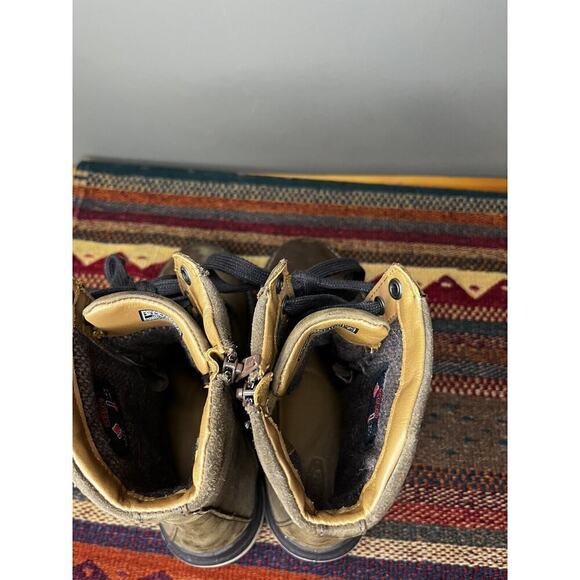 Keen Brown Leather Casual Bailey Lace Boot Womens size 6 cognac - Picture 6 of 9